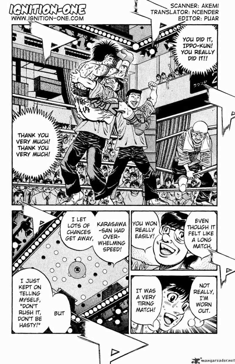 Hajime no Ippo: Fighting Spirit, Chapter 591 image 02
